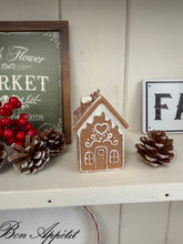 Load image into Gallery viewer, Gingerbread House Christmas Tree Decoration – Hanging Ornament