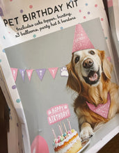 Load image into Gallery viewer, Pet Birthday Party Kit – Dog Celebration Set with Balloons &amp; Bandana | Pretty Pound