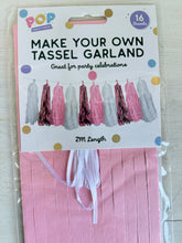 Load image into Gallery viewer, Pastel DIY Tassel Garland – 2M Party Decoration Kit | Pretty Pound