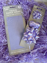 Load image into Gallery viewer, Pastel Gift Wrap Bundle – Tissue Paper, Ribbon &amp; Shredded Filler Set | Pretty Pound