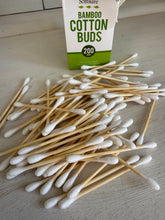 Load image into Gallery viewer, Bamboo Cotton Buds – 200 Pack Eco-Friendly Biodegradable Swabs | Pretty Pound