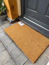 Load image into Gallery viewer, Coir Doormat 40 x 70cm – Natural Non-Slip Indoor &amp; Outdoor Mat | Pretty Pound