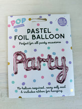 Load image into Gallery viewer, Pastel Foil Party Balloon – Stylish Celebration Décor | Pretty Pound
