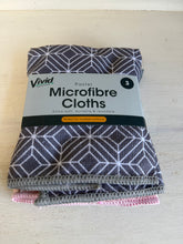 Load image into Gallery viewer, Pastel Microfibre Cleaning Cloths – 3 Pack Stylish Home Essentials | Pretty Pound