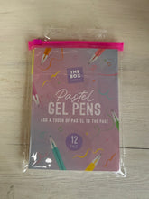 Load image into Gallery viewer, Pastel Gel Pens 12 Pack – Smooth Writing Colour Pens | Pretty Pound