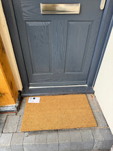 Load image into Gallery viewer, Coir Doormat 40 x 70cm – Natural Non-Slip Indoor &amp; Outdoor Mat | Pretty Pound