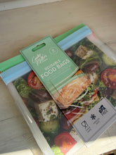 Load image into Gallery viewer, Reusable Food Storage Bags – 6 Pack Eco-Friendly Kitchen Essentials | Pretty Pound
