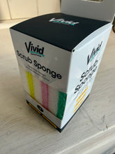 Load image into Gallery viewer, Scrub Sponges – 3 Pack Kitchen &amp; Household Cleaning Pads | Pretty Pound