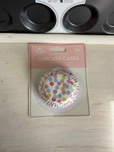 Load image into Gallery viewer, Printed Cupcake Cases – 60 Pack Polka Dot Baking Cases | Pretty Pound