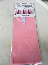 Load image into Gallery viewer, Pastel DIY Tassel Garland – 2M Party Decoration Kit | Pretty Pound