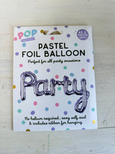 Load image into Gallery viewer, Pastel Foil Party Balloon – Stylish Celebration Décor | Pretty Pound
