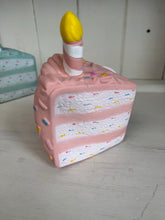 Load image into Gallery viewer, Rubber Birthday Cake Pet Toy – Squeaky Dog Birthday Toy | Pretty Pound