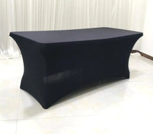 Load image into Gallery viewer, Table Cloth Wedding Decoration Stretch Banquet Table Cover Rectangle Hotel Birthday Party Meeting Room Nice Design