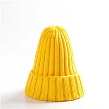 Load image into Gallery viewer, New Candy Colors Winter Women Knitted Hat Warm Soft Trendy Kpop Style Wool Beanie Elegant All-match Cap