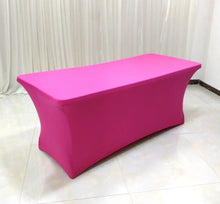 Load image into Gallery viewer, Table Cloth Wedding Decoration Stretch Banquet Table Cover Rectangle Hotel Birthday Party Meeting Room Nice Design