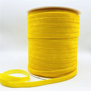 Free shipping 5 yards 3/8 "10mm Khaki Glitter Velvet Ribbon Headband Clips Bow Decoration #RS-20