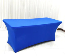 Load image into Gallery viewer, Table Cloth Wedding Decoration Stretch Banquet Table Cover Rectangle Hotel Birthday Party Meeting Room Nice Design