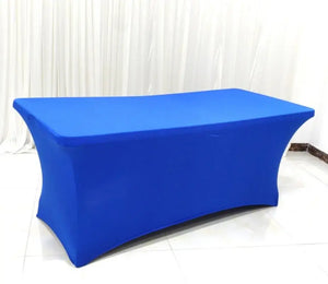 Table Cloth Wedding Decoration Stretch Banquet Table Cover Rectangle Hotel Birthday Party Meeting Room Nice Design