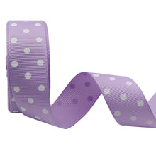 Load image into Gallery viewer, 10 yards 7/8&#39;&#39; (22mm) polka dots printed grosgrain ribbons DIY hairbow ribbon YM15113029