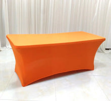 Load image into Gallery viewer, Table Cloth Wedding Decoration Stretch Banquet Table Cover Rectangle Hotel Birthday Party Meeting Room Nice Design