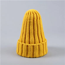 Load image into Gallery viewer, New Candy Colors Winter Women Knitted Hat Warm Soft Trendy Kpop Style Wool Beanie Elegant All-match Cap
