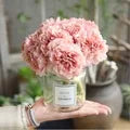 Load image into Gallery viewer, Artificial Flowers Cheap Silk Hydrangea Bride Bouquet Wedding Home New Year Decoration Accessories for Vase Plants Arrangement