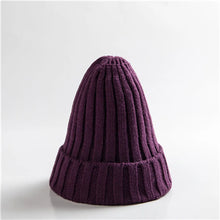 Load image into Gallery viewer, New Candy Colors Winter Women Knitted Hat Warm Soft Trendy Kpop Style Wool Beanie Elegant All-match Cap