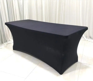 Table Cloth Wedding Decoration Stretch Banquet Table Cover Rectangle Hotel Birthday Party Meeting Room Nice Design