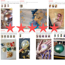Load image into Gallery viewer, 14/10pcs Gold Sliver Latex Heart Valentine&#39;s Day Balloons Metallic Gender Reveal Globos Baby Shower Wedding Birthday Party Decor