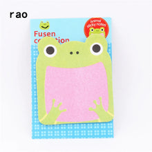 Load image into Gallery viewer, Charming Animal Series Memo Pad Sticky Notes Bookmark Sticker Paper office School Supplies Writing Pads Notebooks