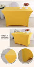 Load image into Gallery viewer, Table Cloth Wedding Decoration Stretch Banquet Table Cover Rectangle Hotel Birthday Party Meeting Room Nice Design