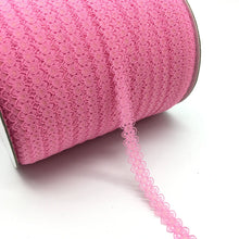 Load image into Gallery viewer, 10yards/lot 5/8&quot; (15mm) Lace Ribbon Bilateral Handicrafts Embroidered Net Lace Trim Fabric Ribbon DIY Sewing Skirt Accessories