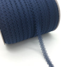 Load image into Gallery viewer, 10yards/lot 5/8&quot; (15mm) Lace Ribbon Bilateral Handicrafts Embroidered Net Lace Trim Fabric Ribbon DIY Sewing Skirt Accessories