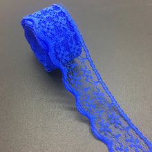 Load image into Gallery viewer, 3/4&quot; 20mm Wide (10yards/lot) Handicrafts Embroidered Net Lace Trim Ribbon DIY Wedding/Birthday/Christmas Decorations