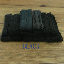 Load image into Gallery viewer, 10 yard lot of color cotton lace garment sewing fabric decorative cotton crochet lace ribbon handmade jewelry Technology