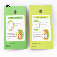 Load image into Gallery viewer, Charming Animal Series Memo Pad Sticky Notes Bookmark Sticker Paper office School Supplies Writing Pads Notebooks