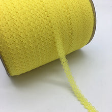 Load image into Gallery viewer, 10yards/lot 5/8&quot; (15mm) Lace Ribbon Bilateral Handicrafts Embroidered Net Lace Trim Fabric Ribbon DIY Sewing Skirt Accessories