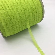 Load image into Gallery viewer, 10yards/lot 5/8&quot; (15mm) Lace Ribbon Bilateral Handicrafts Embroidered Net Lace Trim Fabric Ribbon DIY Sewing Skirt Accessories