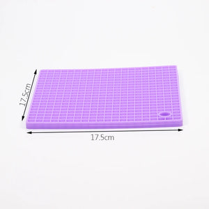 7-inch Silicone Pot Holder, Trivet Mat, jar Opener, spoon Rest  Non Slip, Flexible, Durable, Heat Resistant Hot Pads Thicker