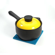 Load image into Gallery viewer, 7-inch Silicone Pot Holder, Trivet Mat, jar Opener, spoon Rest  Non Slip, Flexible, Durable, Heat Resistant Hot Pads Thicker