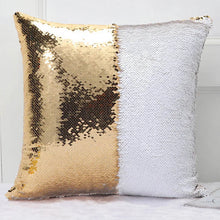 Load image into Gallery viewer, Reversible Glitter Mermaid DIY Sequins Cushion Cover Throw Pillow Cushion Cover Home Sofa Decoration Pillowcase