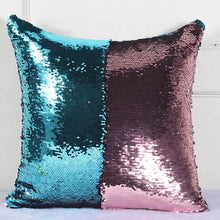 Load image into Gallery viewer, Reversible Glitter Mermaid DIY Sequins Cushion Cover Throw Pillow Cushion Cover Home Sofa Decoration Pillowcase