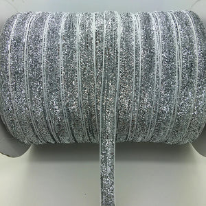 5 yards 3/8 "10mm Glitter Velvet Ribbon Headband Clips Bow Decoration Pick Colors