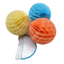 Load image into Gallery viewer, 5pcs/lot 10/15cm Decorative Paper Honeycomb Ball Pastel Flower Wedding Kid Birthday Party Decoration Baby Shower Supplies8Z