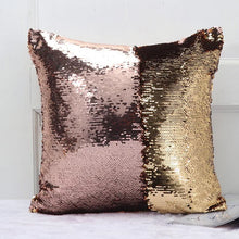 Load image into Gallery viewer, Reversible Glitter Mermaid DIY Sequins Cushion Cover Throw Pillow Cushion Cover Home Sofa Decoration Pillowcase
