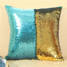 Load image into Gallery viewer, Reversible Glitter Mermaid DIY Sequins Cushion Cover Throw Pillow Cushion Cover Home Sofa Decoration Pillowcase