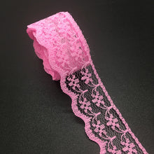 Load image into Gallery viewer, 3/4&quot; 20mm Wide (10yards/lot) Handicrafts Embroidered Net Lace Trim Ribbon DIY Wedding/Birthday/Christmas Decorations