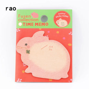 Charming Animal Series Memo Pad Sticky Notes Bookmark Sticker Paper office School Supplies Writing Pads Notebooks