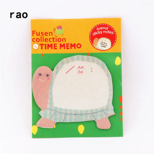 Charming Animal Series Memo Pad Sticky Notes Bookmark Sticker Paper office School Supplies Writing Pads Notebooks