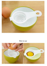 Load image into Gallery viewer, High Quality Eco Friendly Good Quality Egg Yolk White Separator Egg Divider Egg Tools PP Food Grade Material